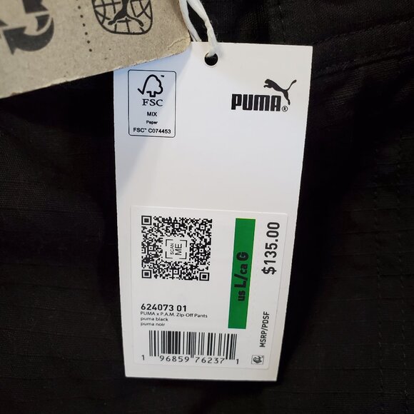 NWT Puma x Perks and Mini Unisex Cargo Pants Size L - Picture 7 of 9